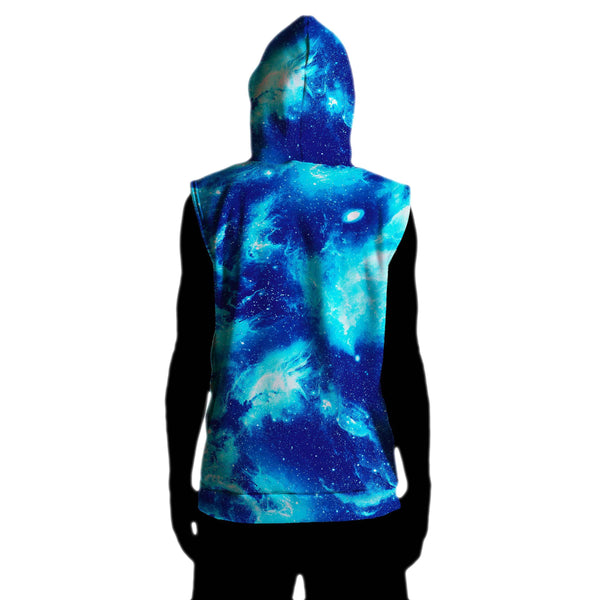 GIVE ME SPACE SLEEVELESS HOODIE