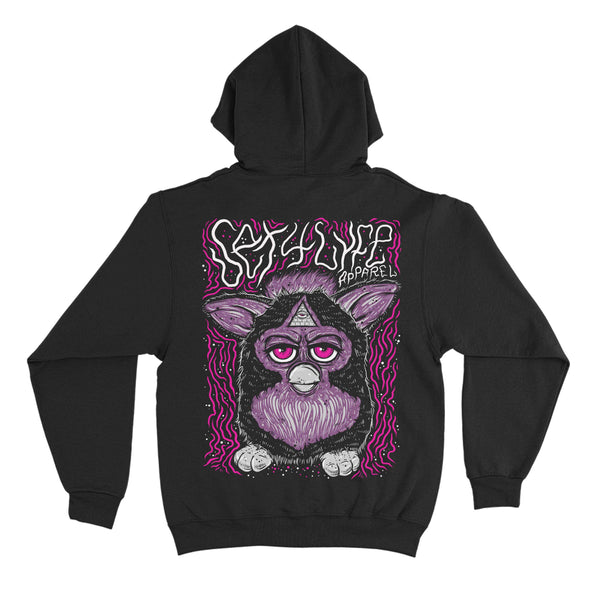 GRAPE FURBEX GRAPHIC HOODIE
