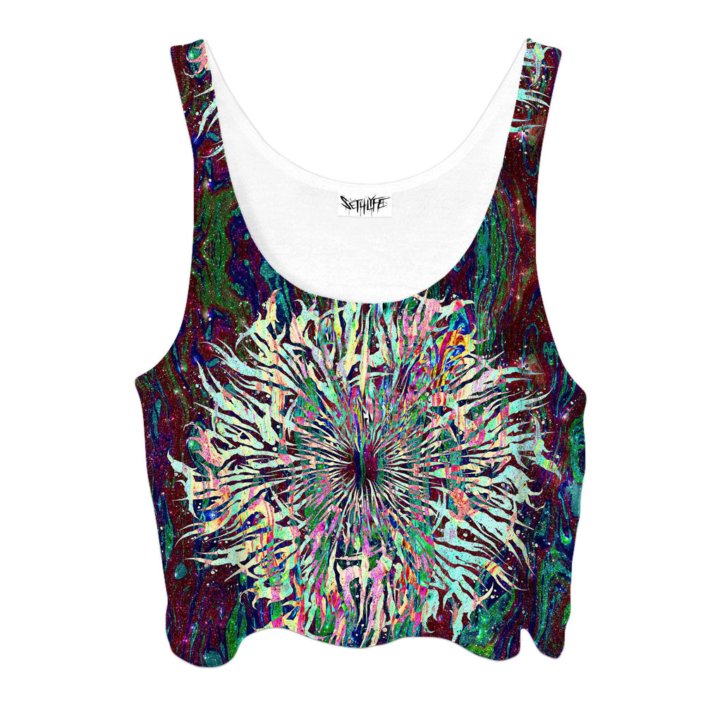 GRIME MANDALA CROPTOP