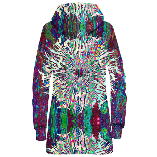 GRIME MANDALA HOODIE DRESS