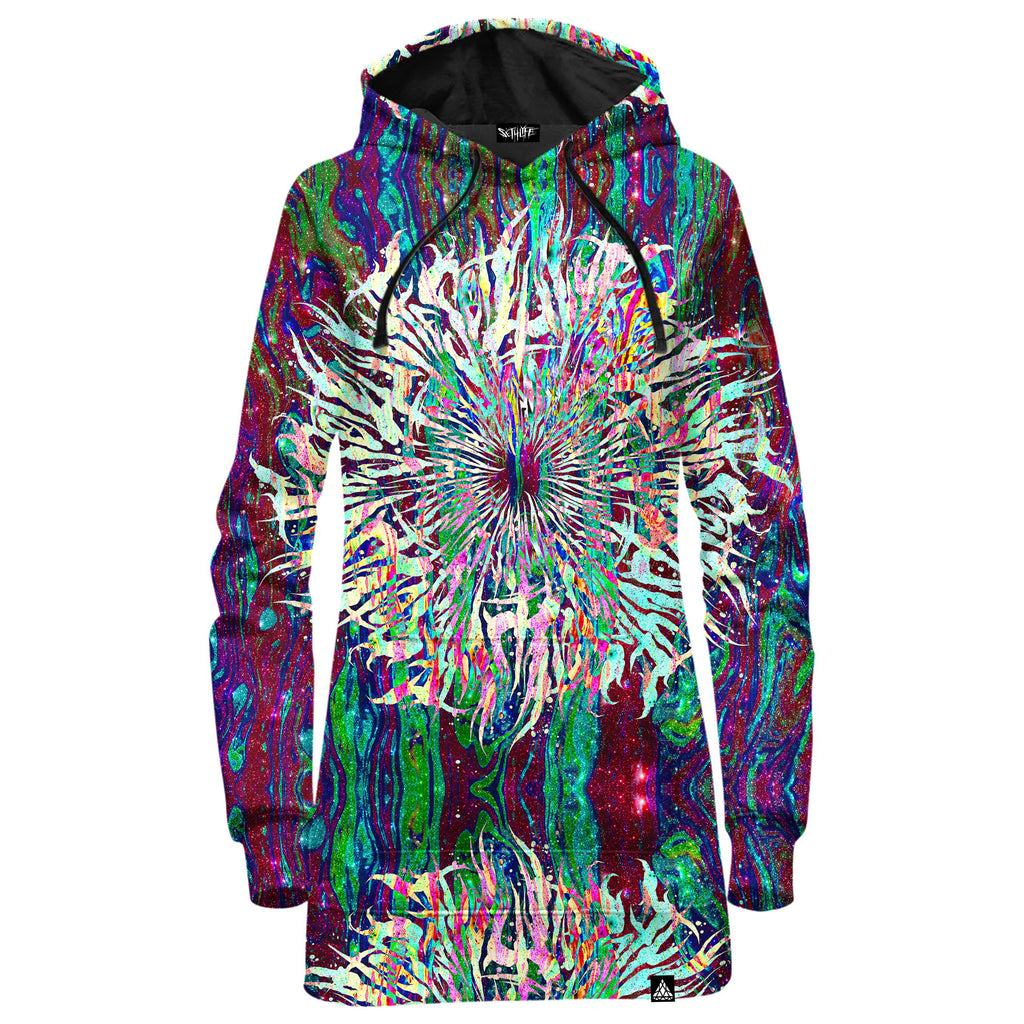 GRIME MANDALA HOODIE DRESS