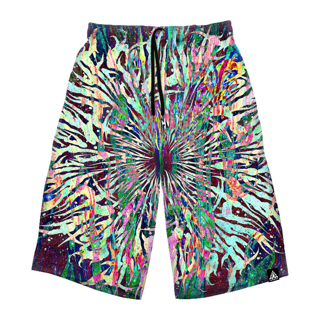 GRIME MANDALA LONG SHORTS