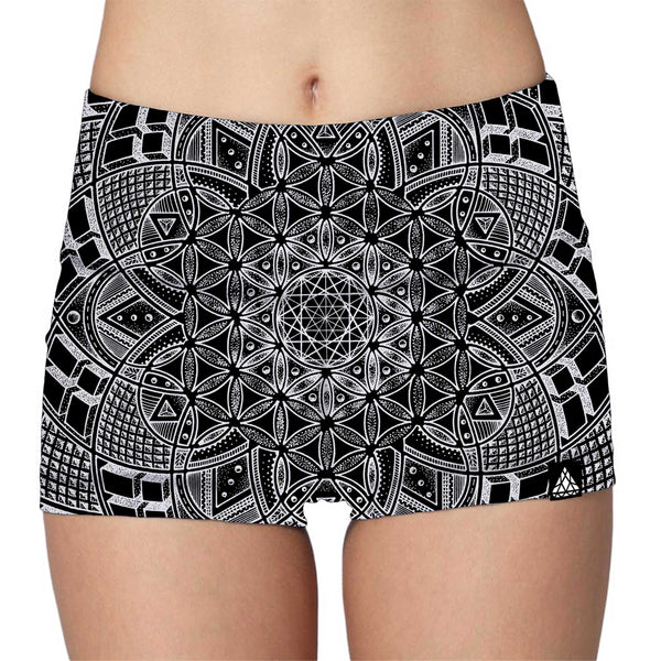 IMAGINATRIX LADIES HIGH-WAIST SHORTS