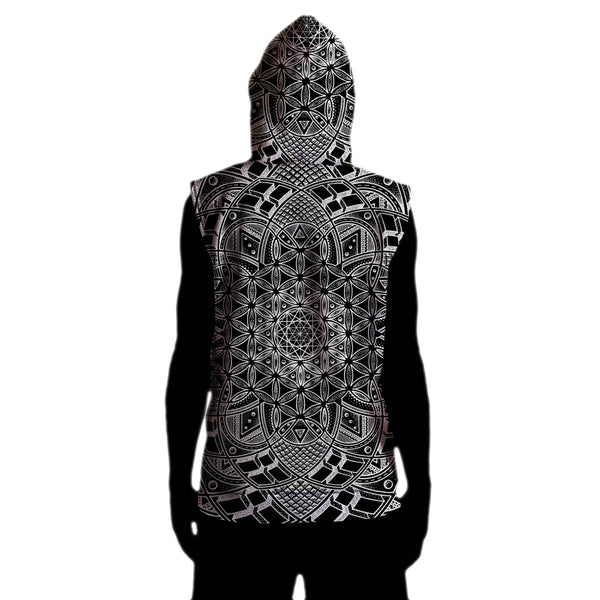 IMAGINATRIX DARK SLEEVELESS HOODIE