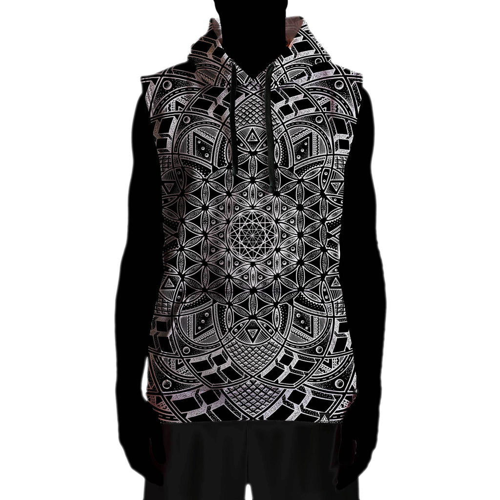 IMAGINATRIX DARK SLEEVELESS HOODIE