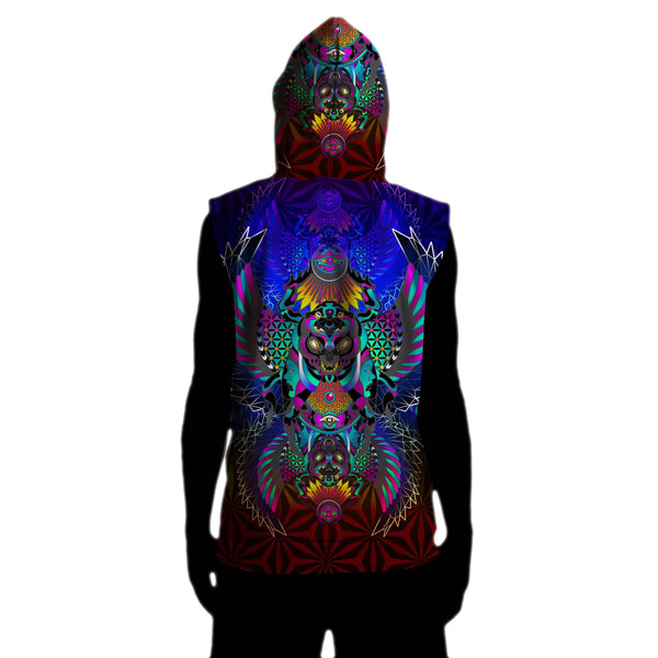 KHEPERA SLEEVELESS HOODIE