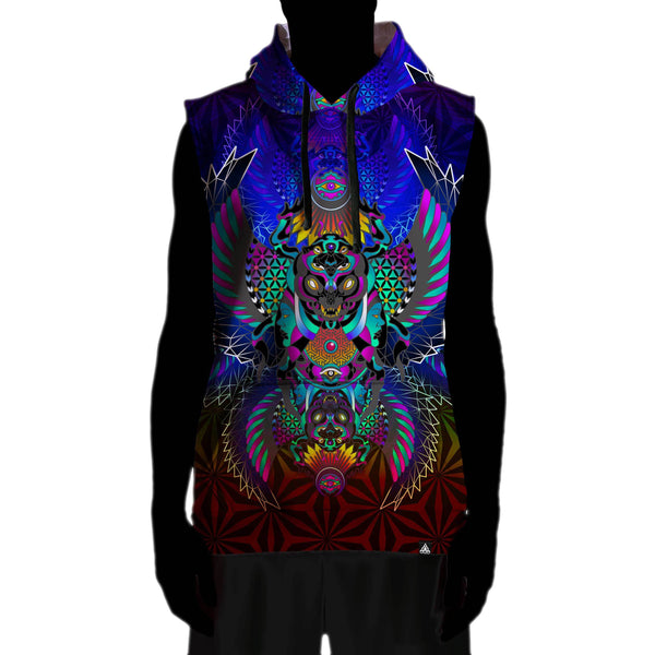 KHEPERA SLEEVELESS HOODIE