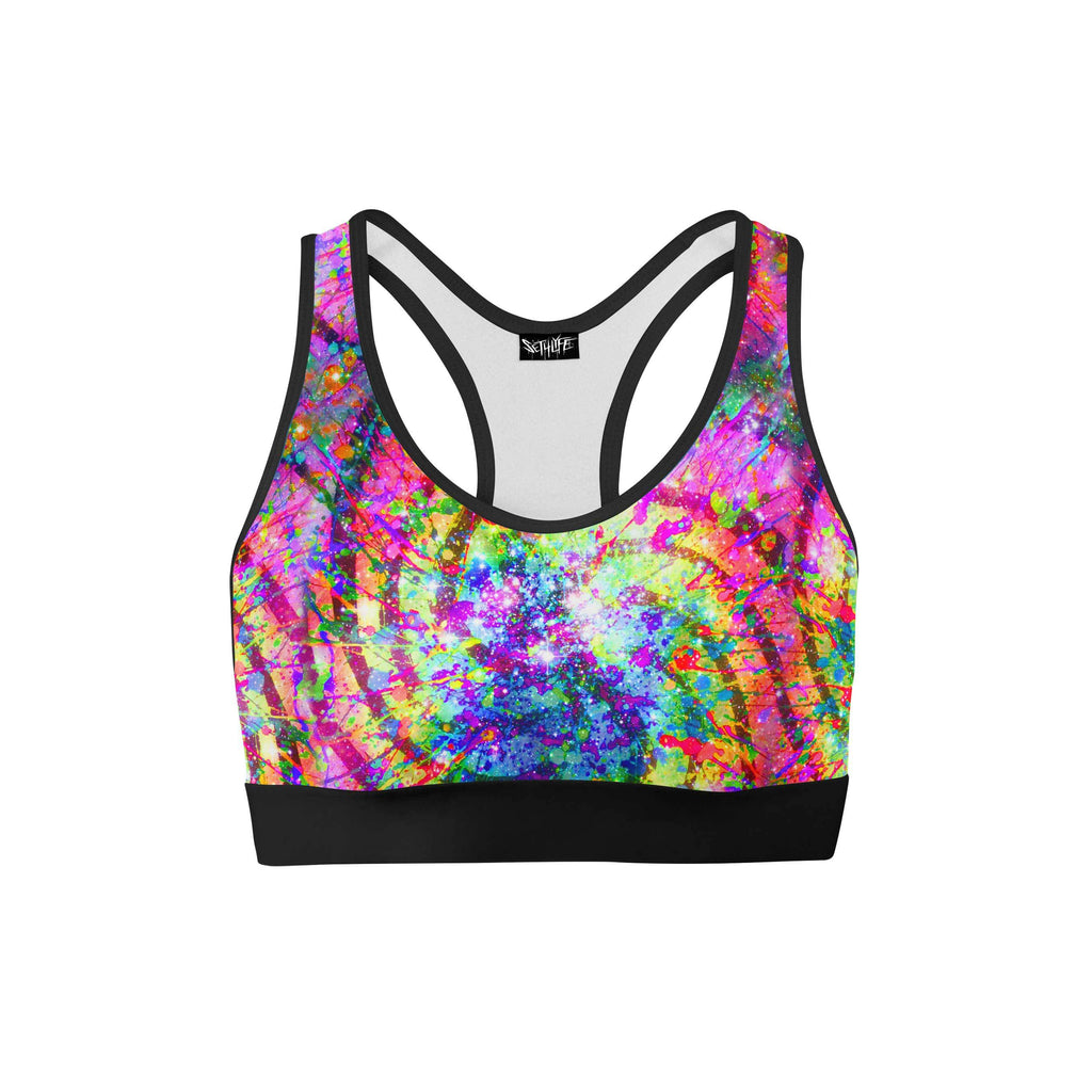 LETS GET DIZZY SPORTS BRA