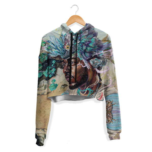 LONG LIVE CROP HOODIE