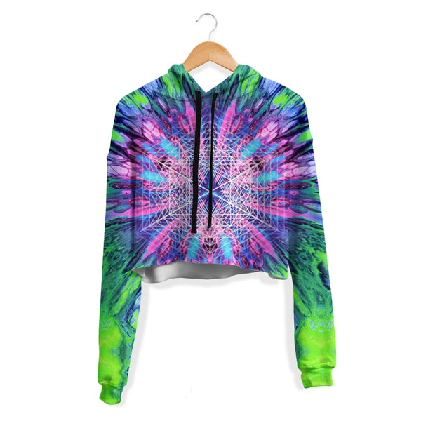 LSD PORTAL CROP HOODIE