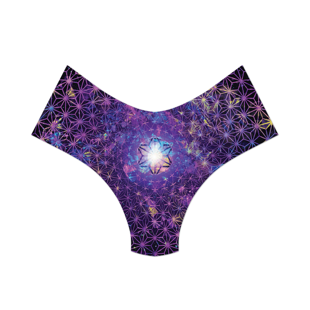 MAJESTIC NEON PURP BOOTY SHORTS