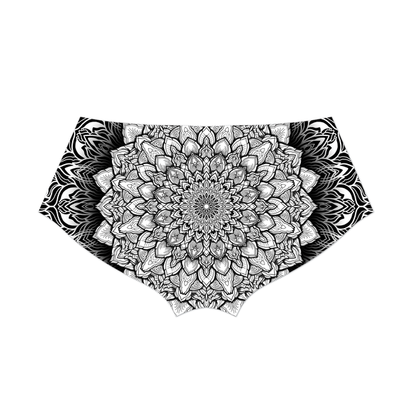 MANDALA GLOW BOOTY SHORTS