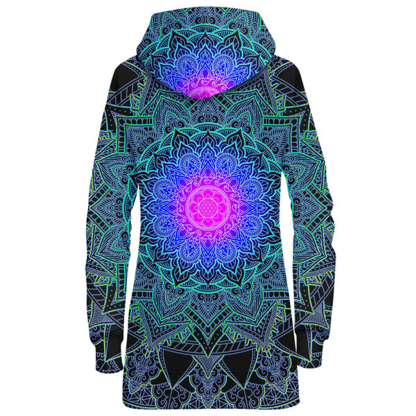 MANDALA LOVE HOODIE DRESS