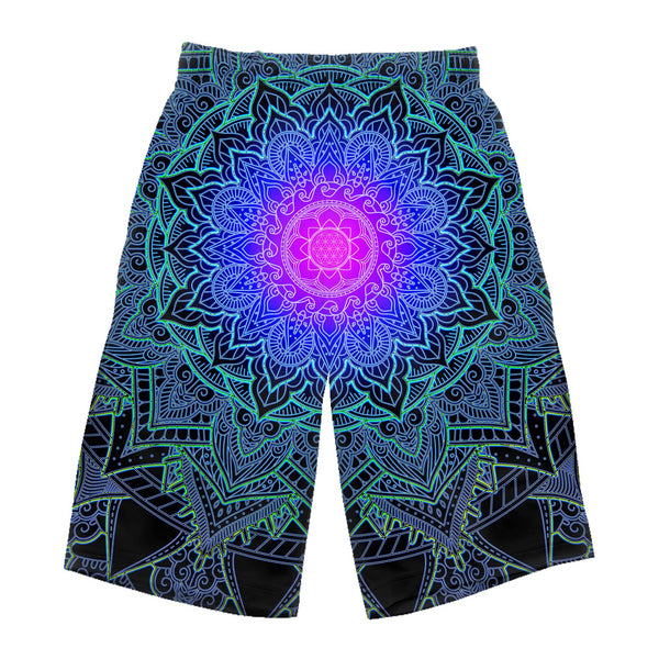 MANDALA LOVE LONG SHORTS