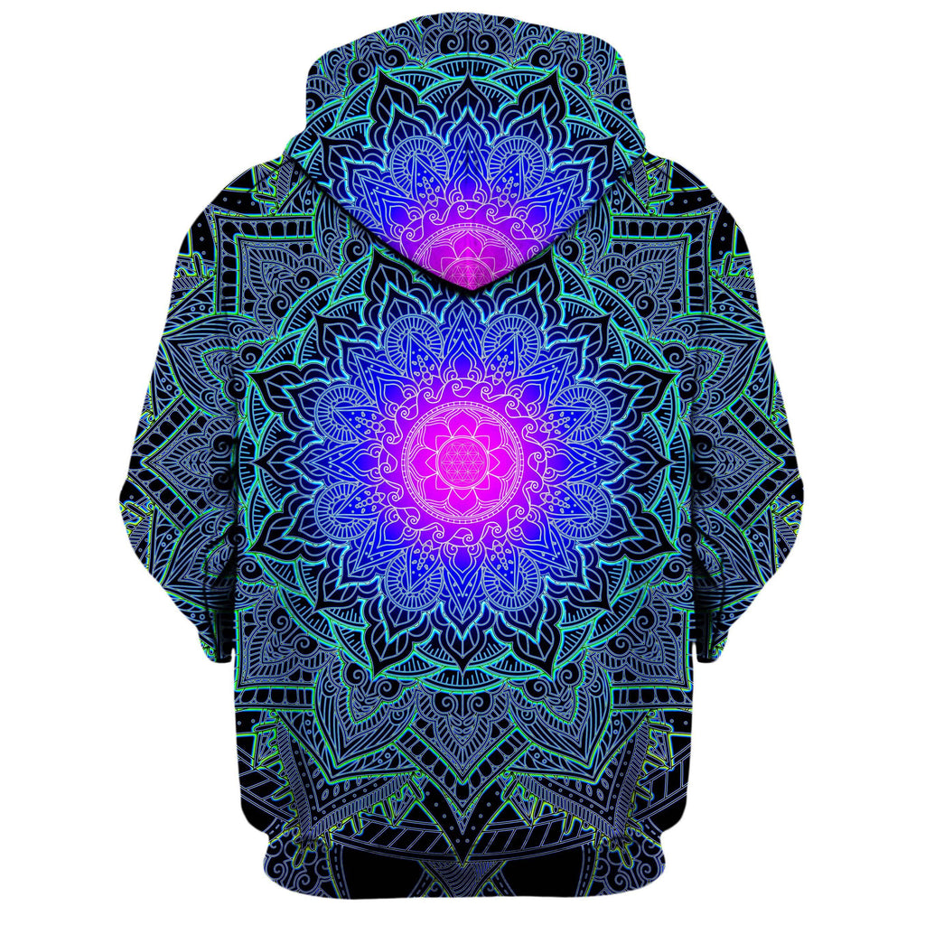 MANDALA LOVE ZIP UP HOODIE