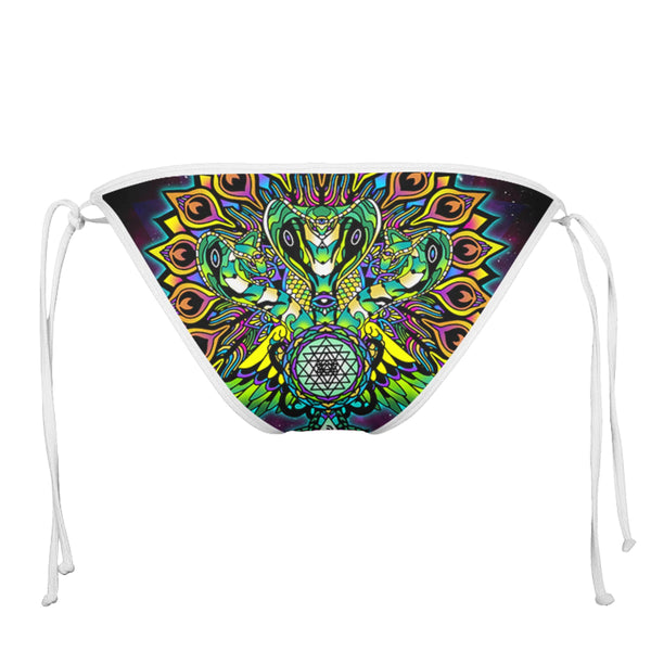 MAYURA WHITE STRING BIKINI BOTTOMS