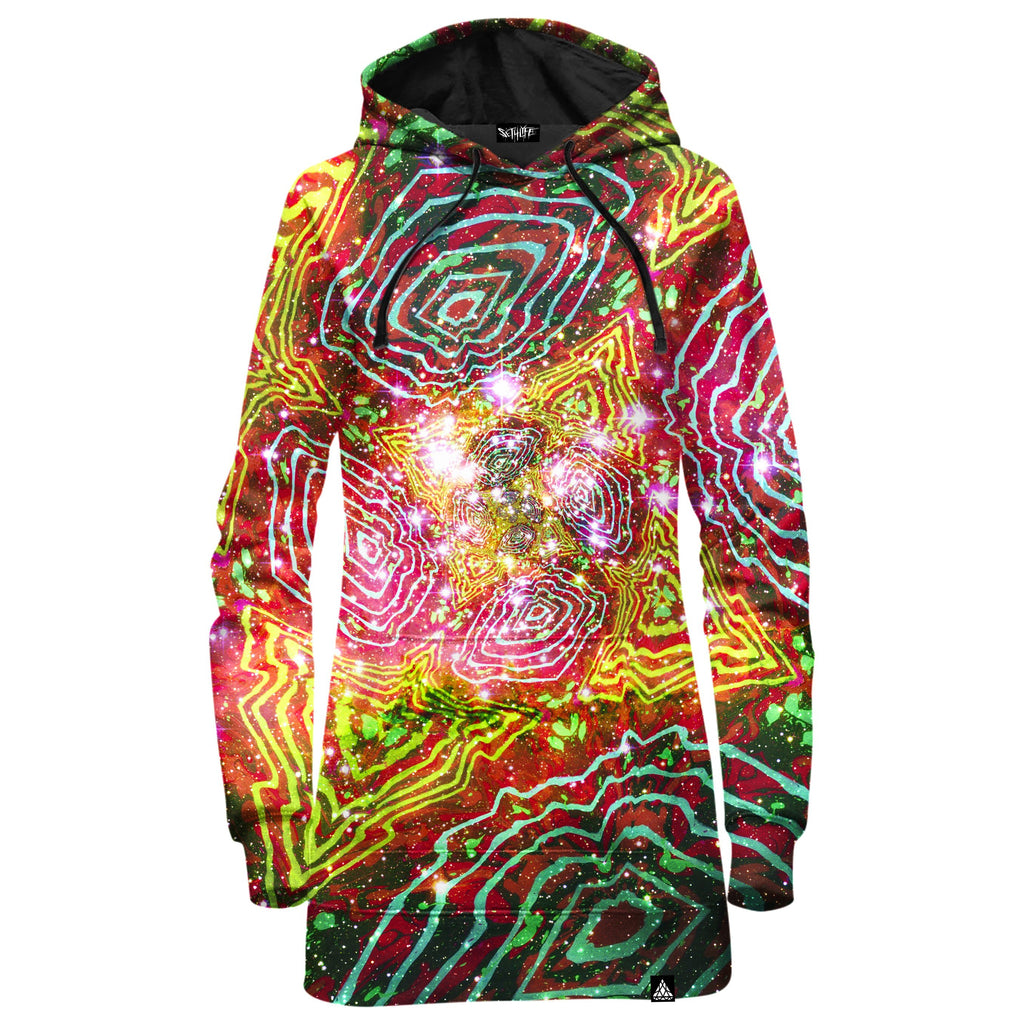 MICHAELANGELO PORTAL HOODIE DRESS