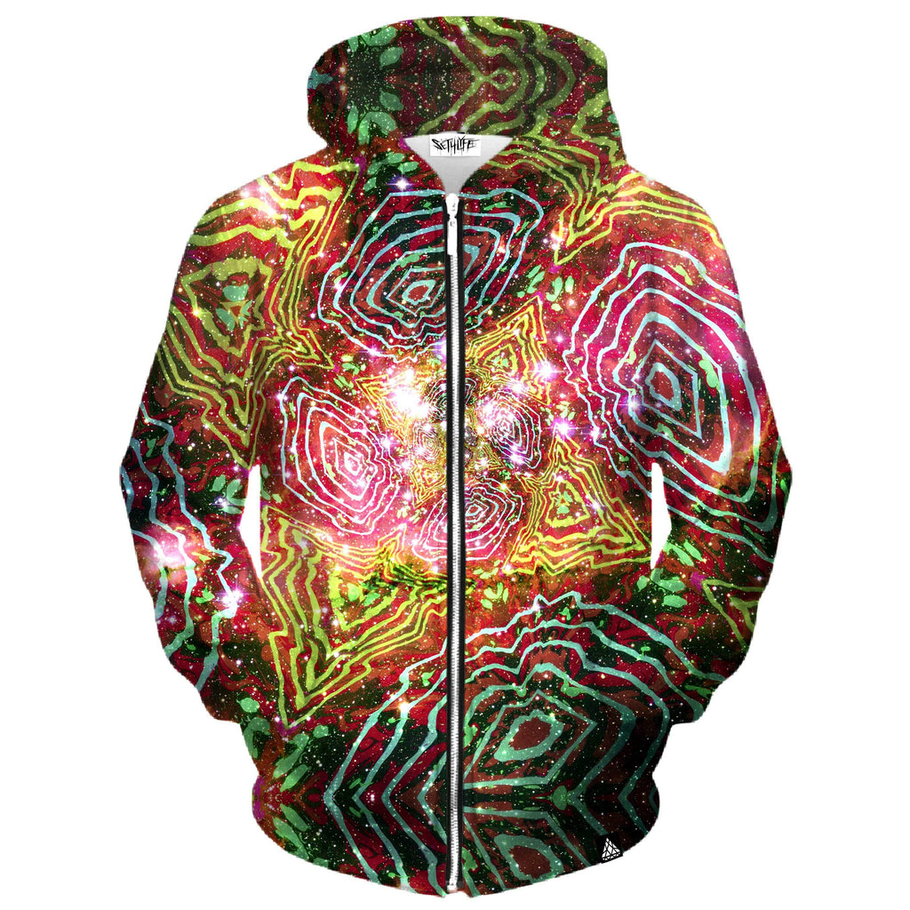 MICHAELANGELO PORTAL ZIP UP HOODIE