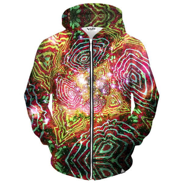 MICHAELANGELO PORTAL ZIP UP HOODIE