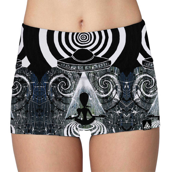 MIND CONTROL HIGH-WAIST SHORTS