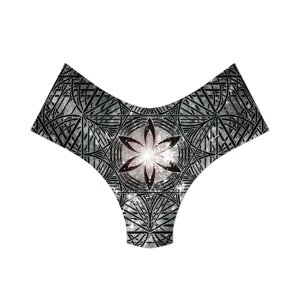 MOON MATRIX BOOTY SHORTS