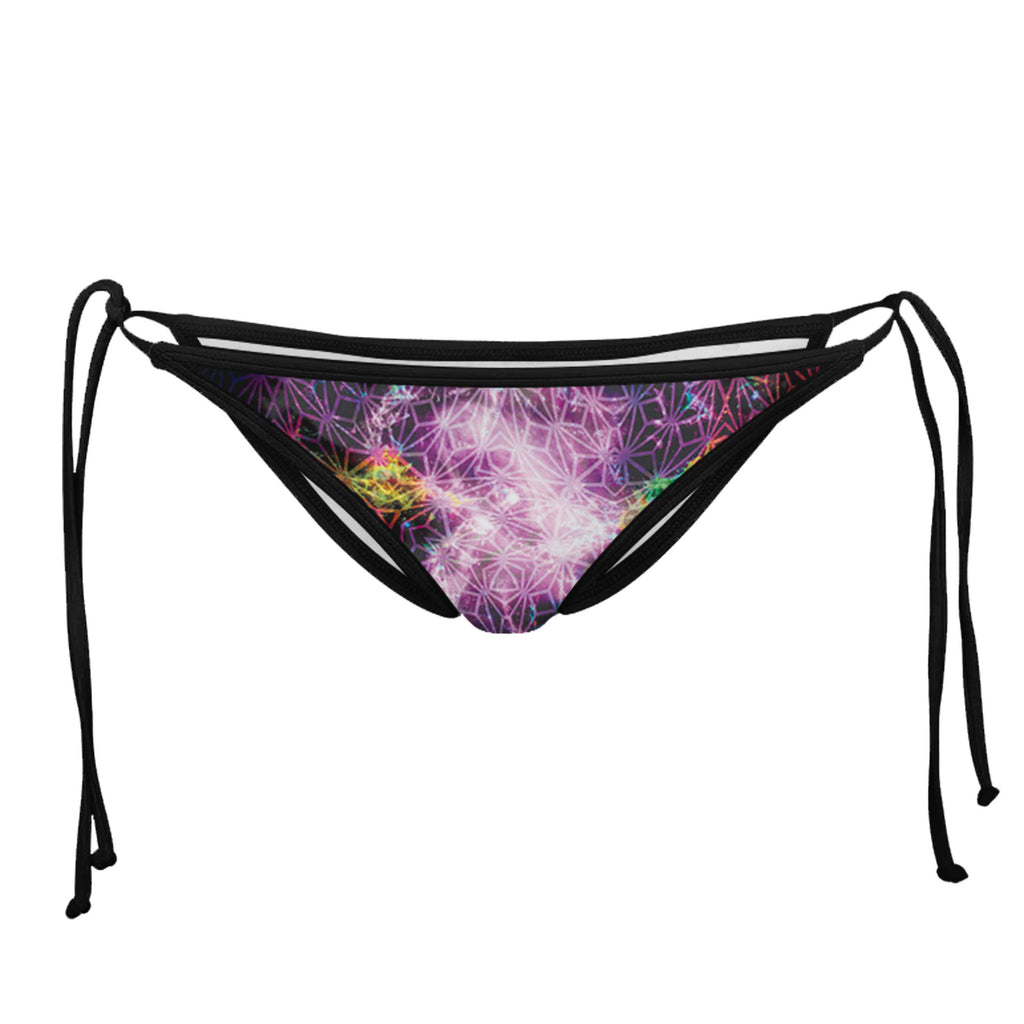 MYSTIC BLACK STRING BIKINI BOTTOMS