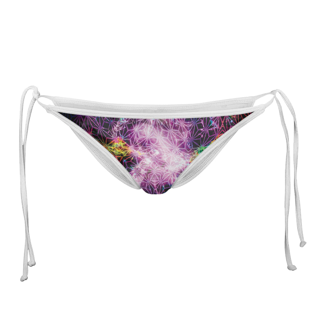 MYSTIC WHITE STRING BIKINI BOTTOMS