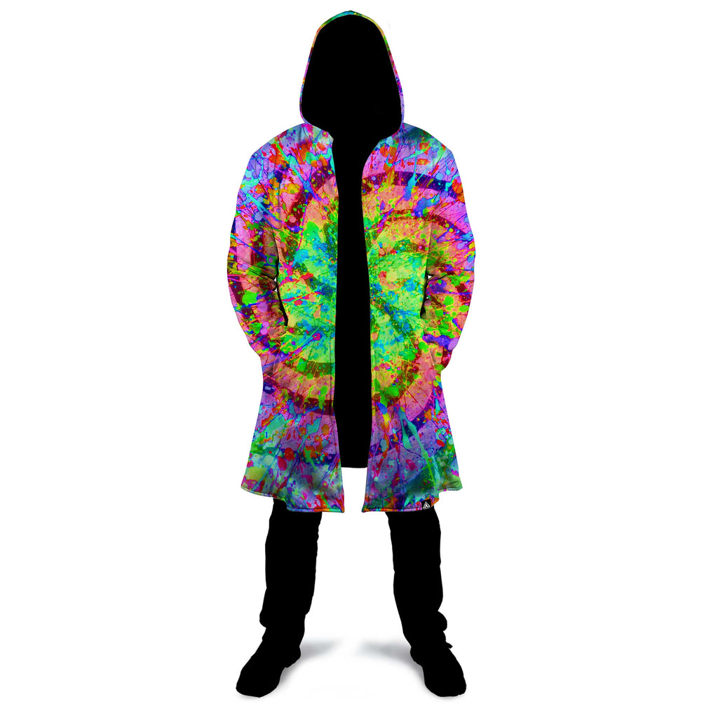 NEON DIZZY ZIP UP CLOAK