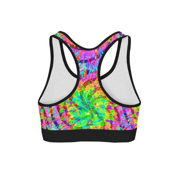 NEON DIZZY SPORTS BRA
