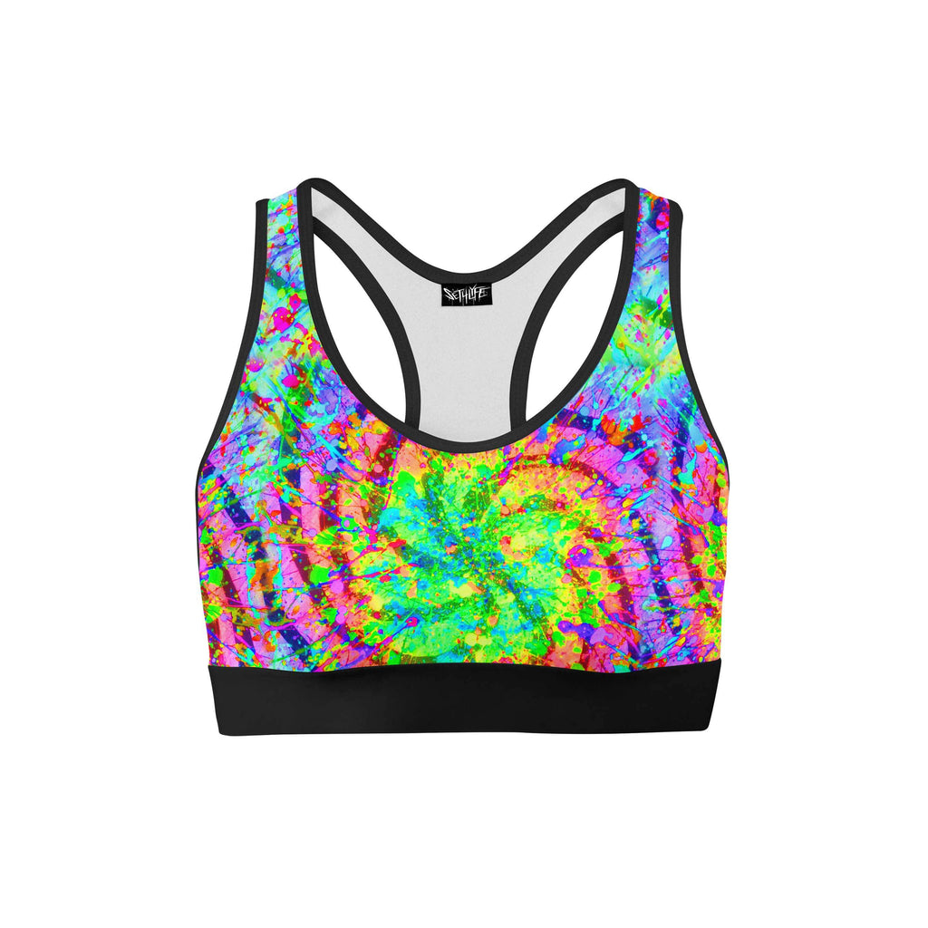 NEON DIZZY SPORTS BRA