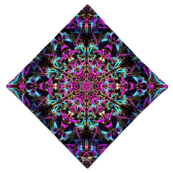 NEON MANDALA BANDANA