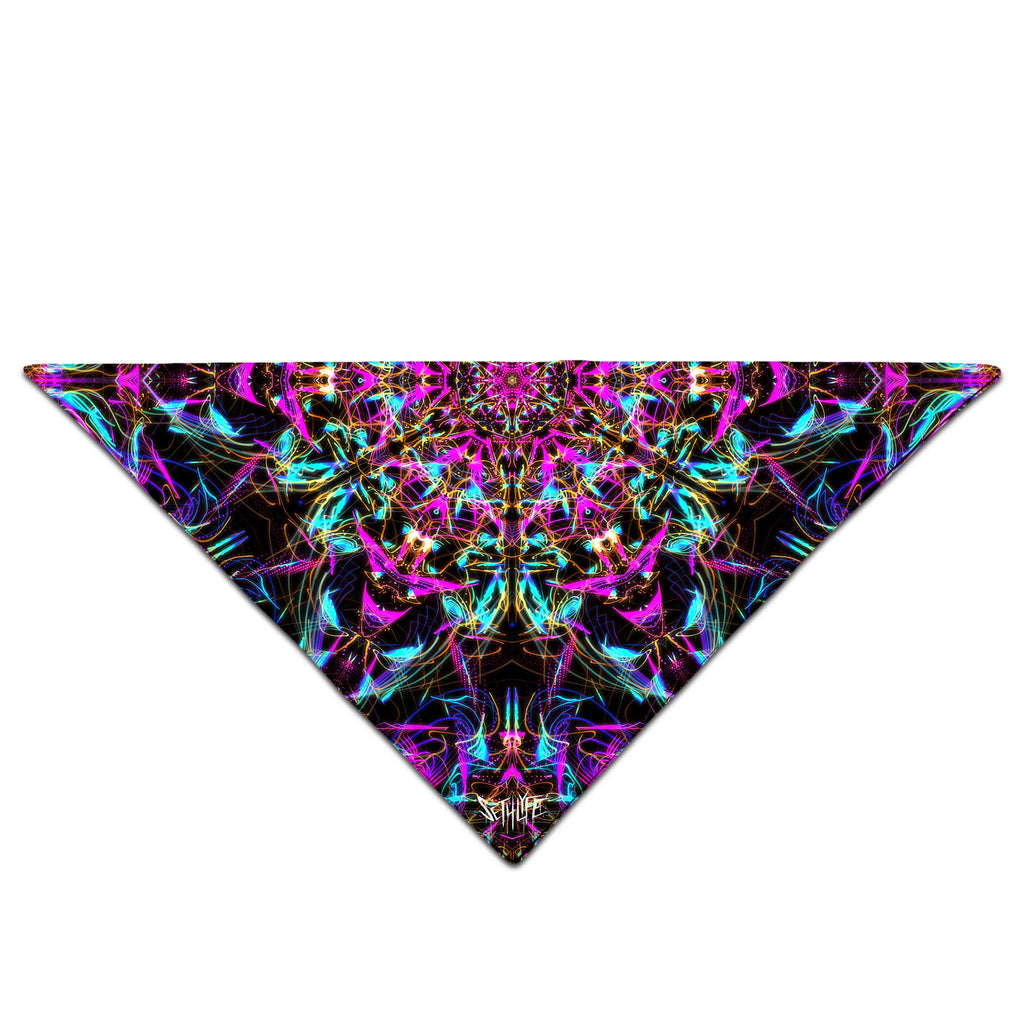 NEON MANDALA BANDANA