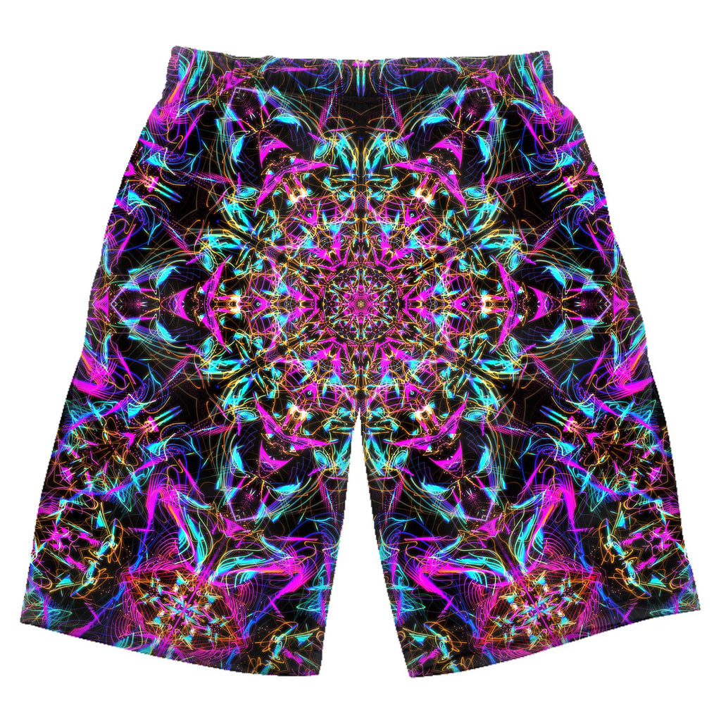 NEON MANDALA SHORTS