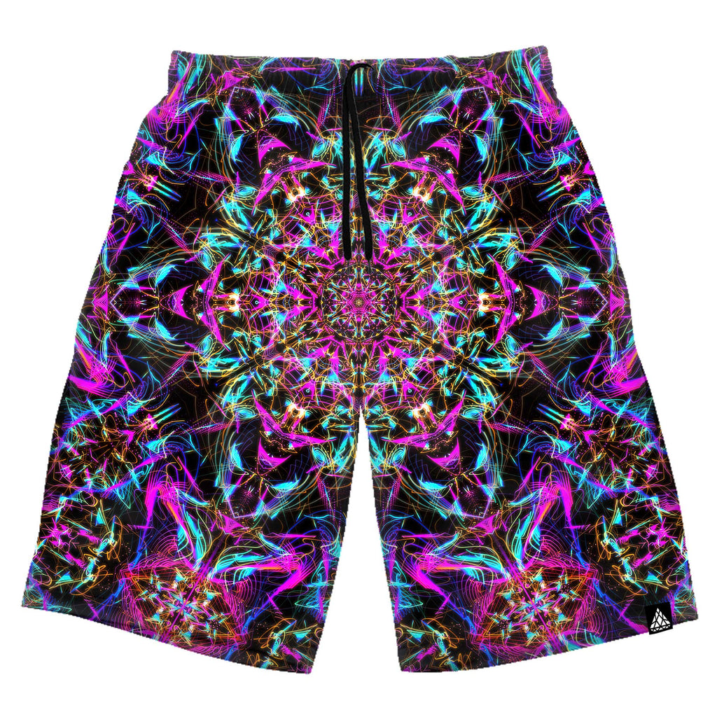 NEON MANDALA SHORTS