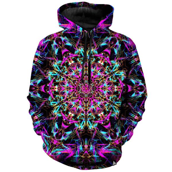 NEON MANDALA HOODIE