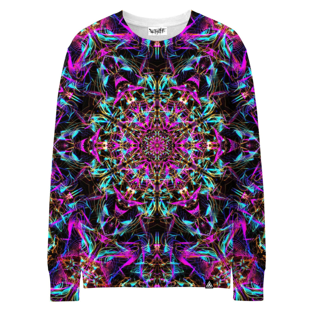 NEON MANDALA SWEATSHIRT