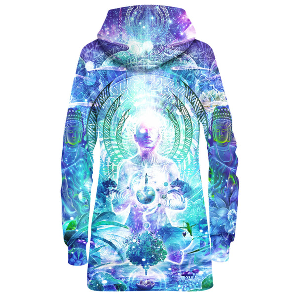 OBSERVERS OF THE SKY HOODIE DRESS