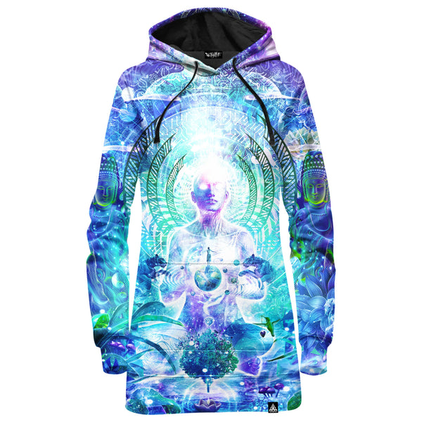 OBSERVERS OF THE SKY HOODIE DRESS