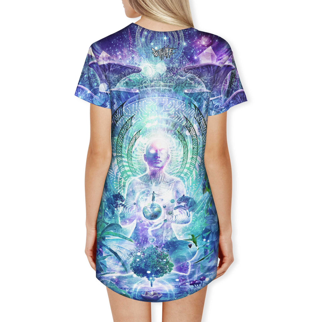 OBSERVERS OF THE SKY T DRESS