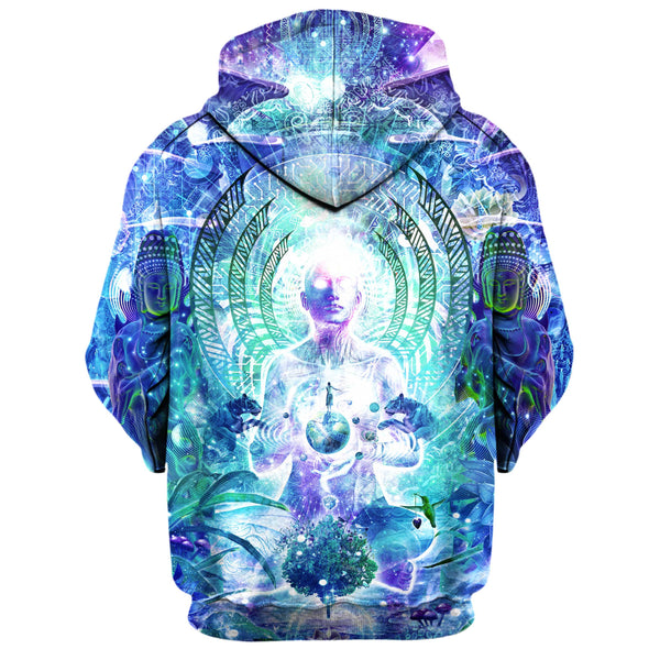 OBSERVERS OF THE SKY ZIP UP HOODIE