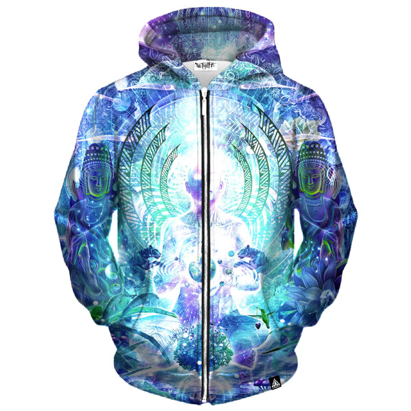 OBSERVERS OF THE SKY ZIP UP HOODIE