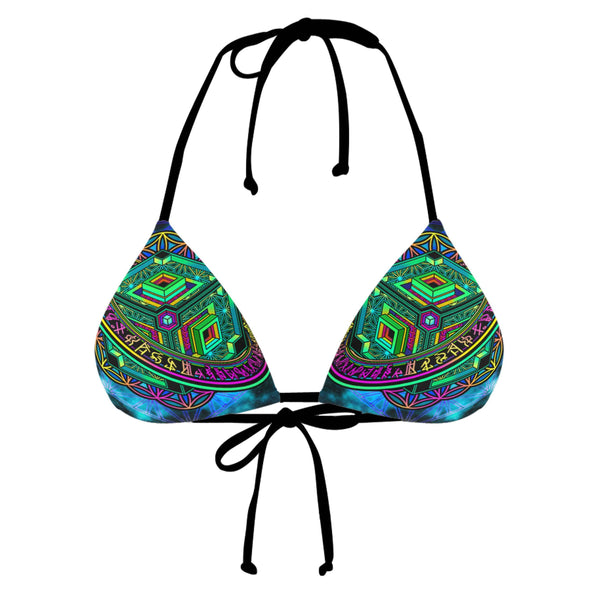 OUTLOOK BLACK STRING BIKINI TOP