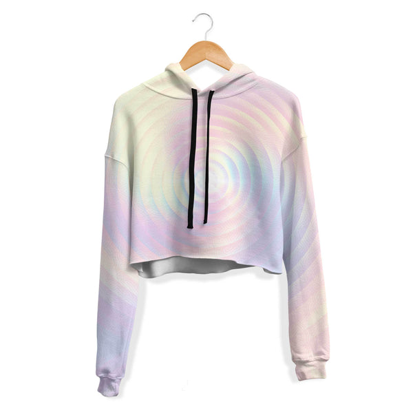 PASTEL FUNDAMENTAL CROP HOODIE