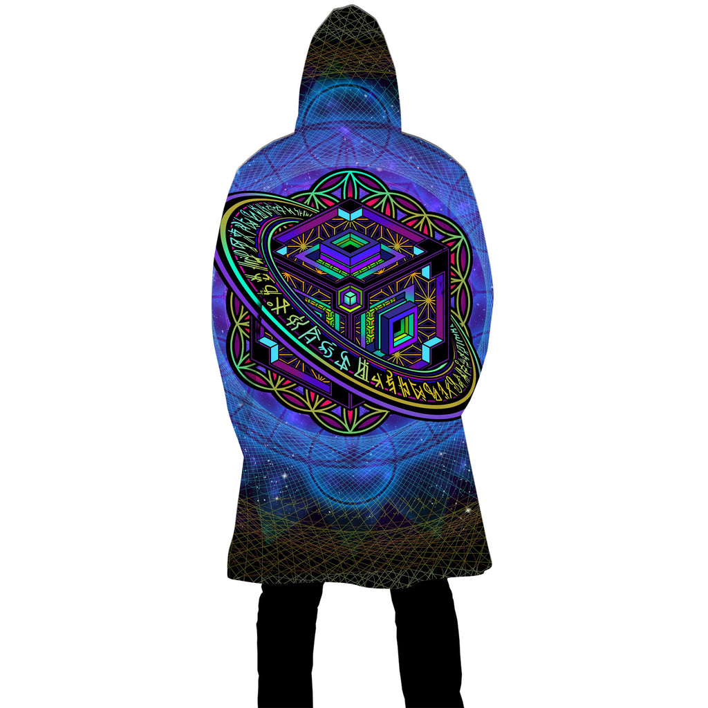 PERSPECTIVE ZIP UP CLOAK