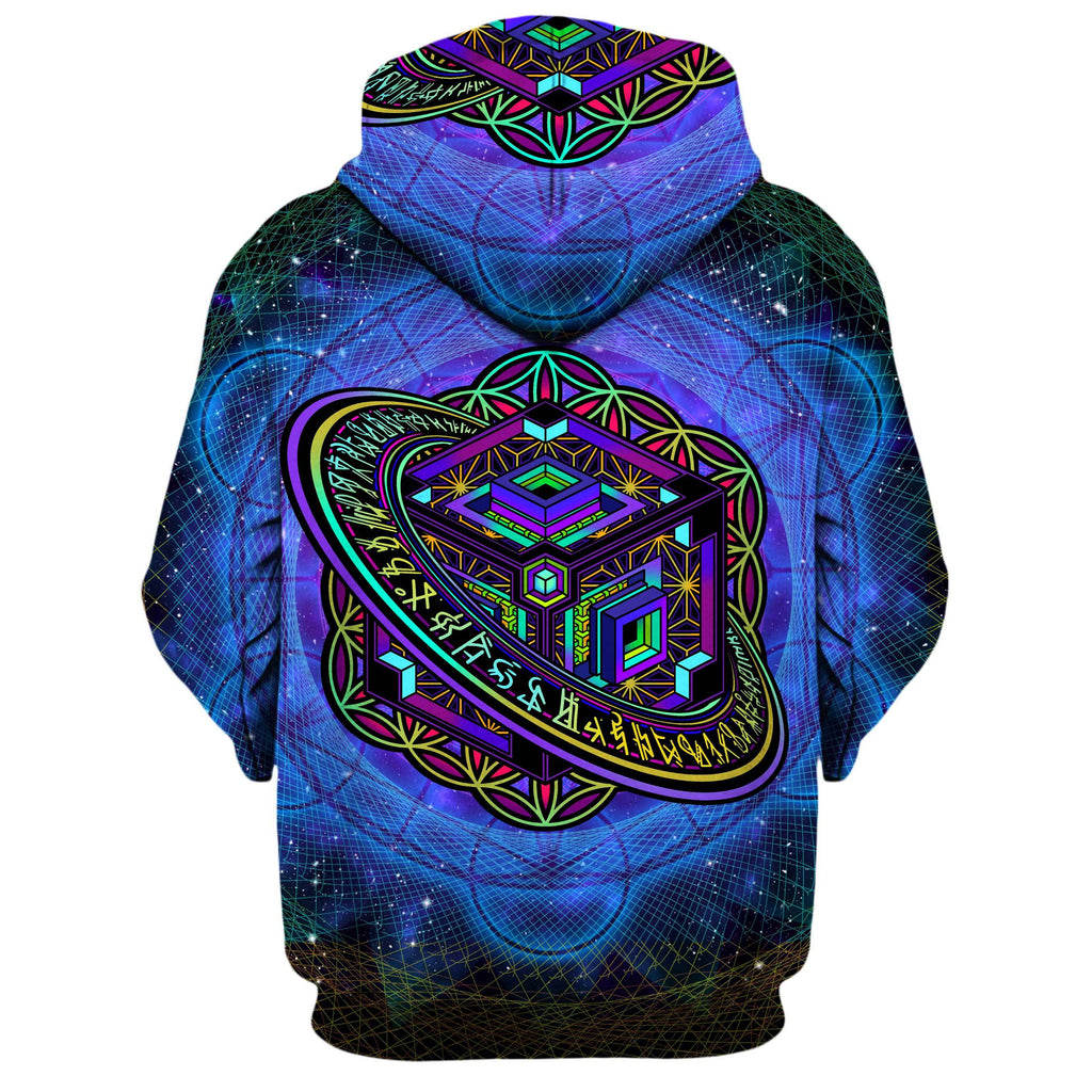 PERSPECTIVE ZIP UP HOODIE