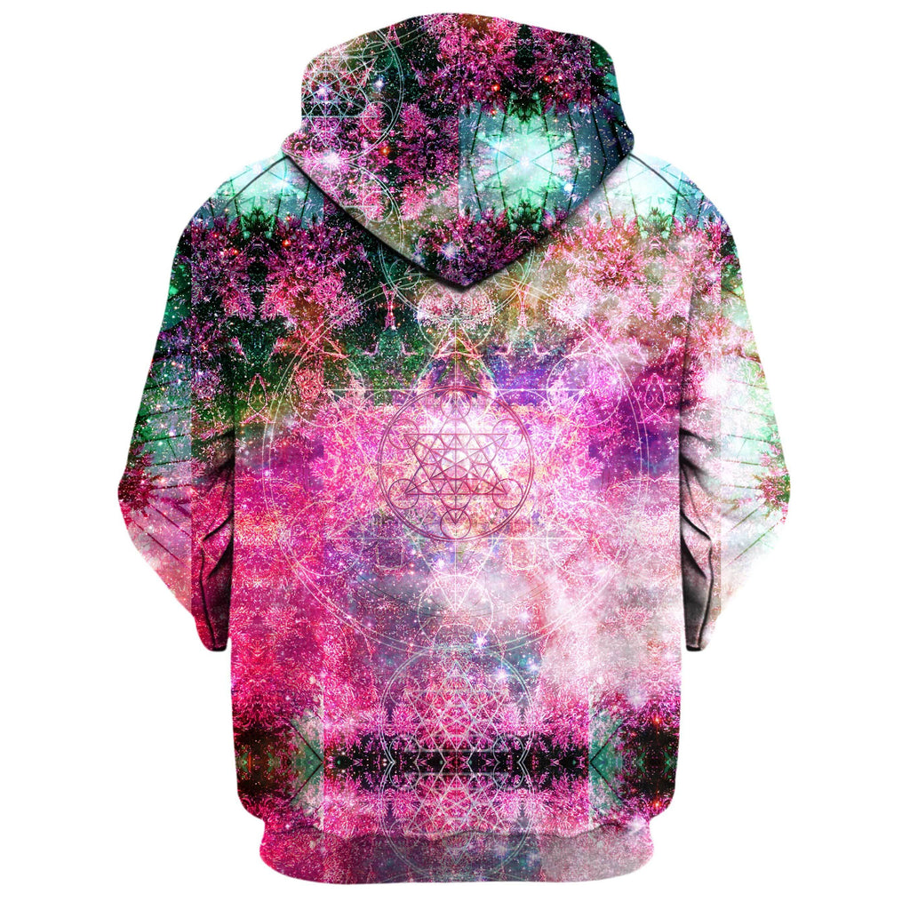 PINEAL METATRON GALAXY ZIP UP HOODIE