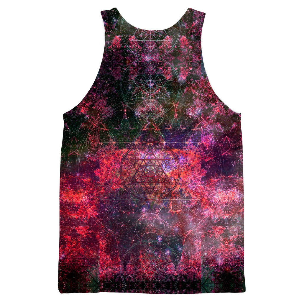 PINEAL METATRON GALAXY DARK TANKTOP