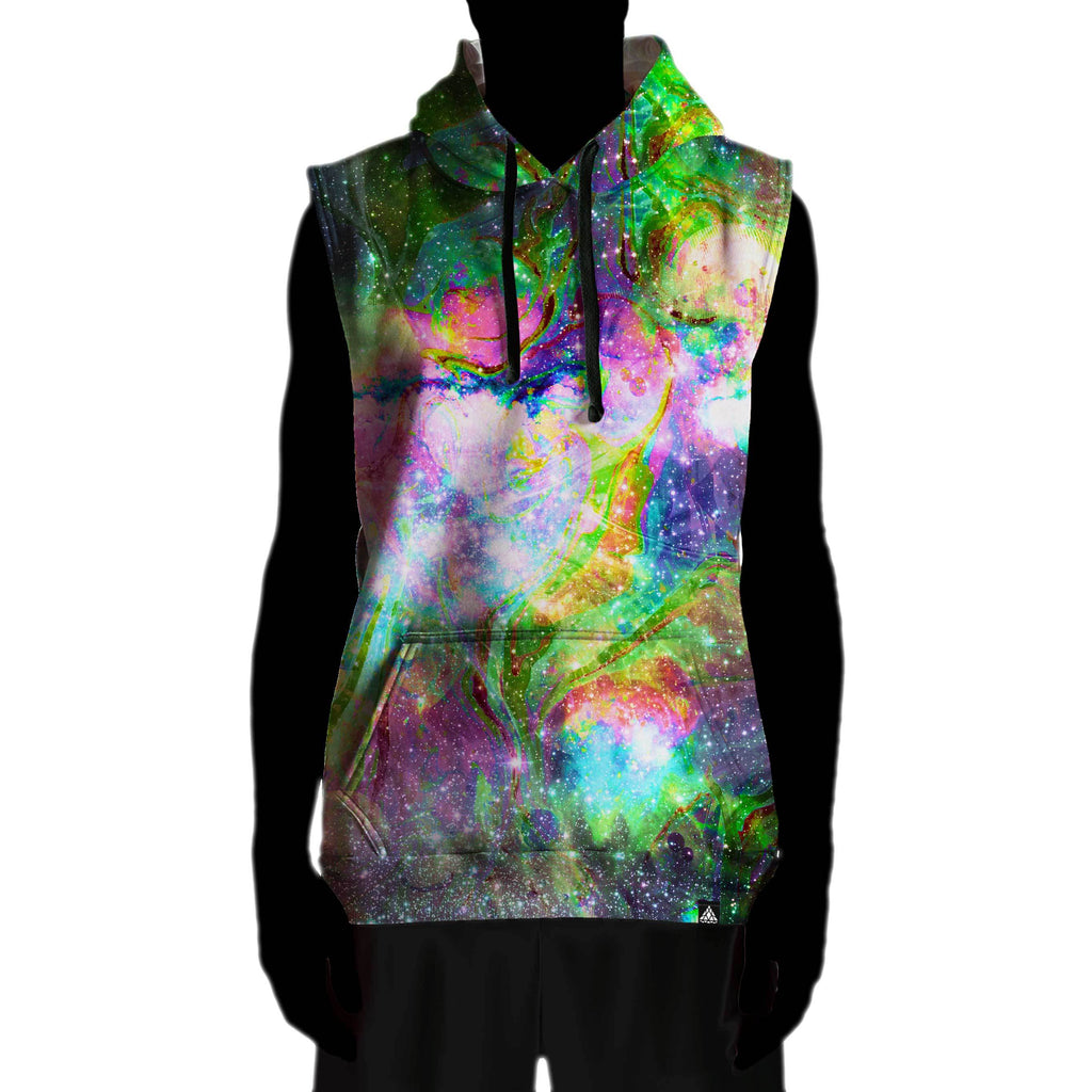PLEASURE MOON SLEEVELESS HOODIE