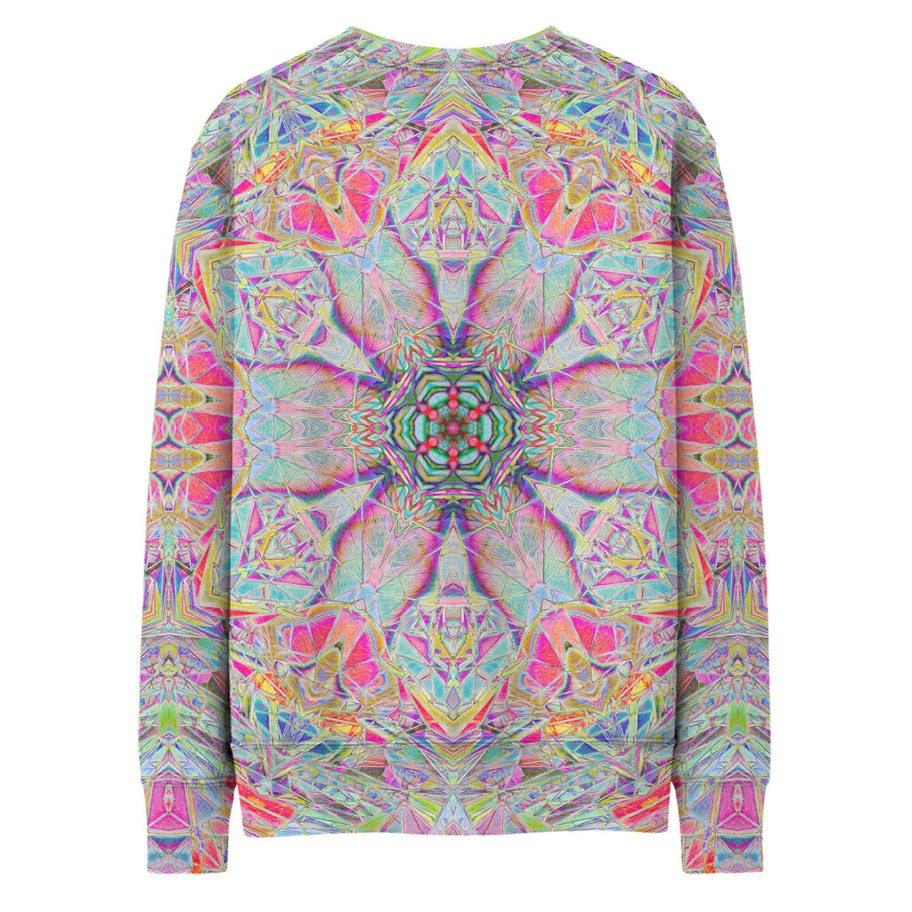 POLYRYTHM GLITCH BLOSSOM SWEATSHIRT