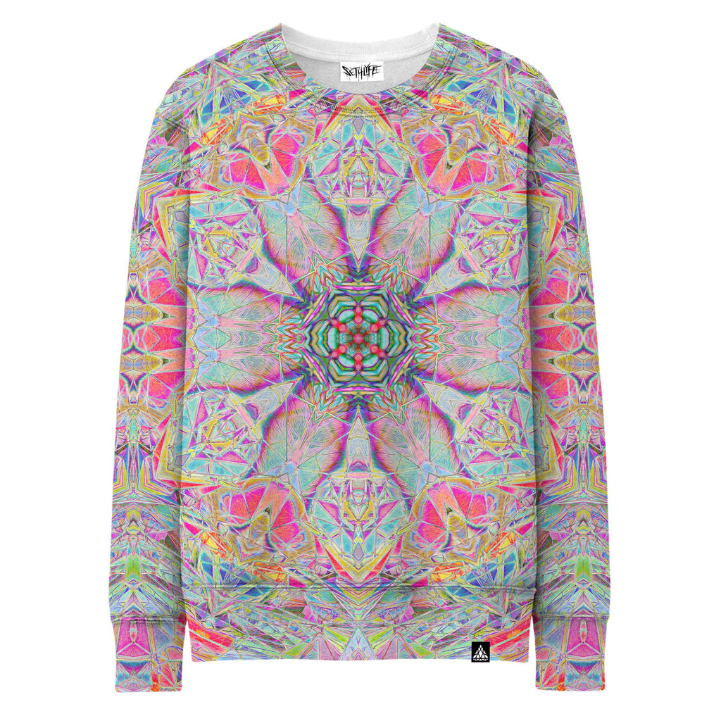 POLYRYTHM GLITCH BLOSSOM SWEATSHIRT